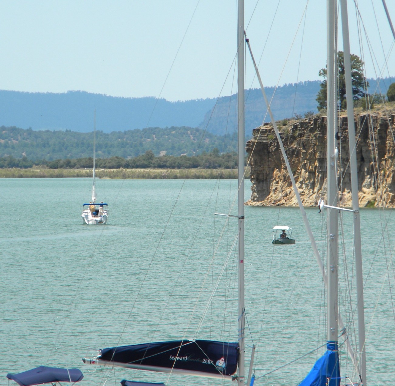 Desert Sea New Mexico and Southwestern Sailing Heron Lake Marina