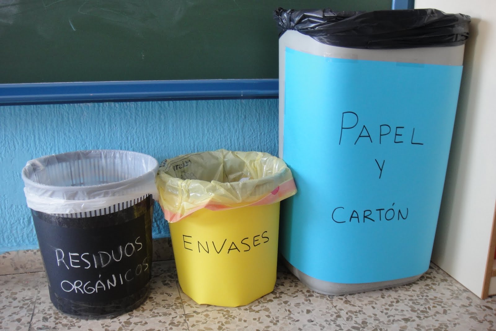 Infantil A: Reciclaje