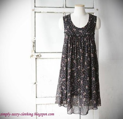 Free Sewing Pattern: A Line Dress