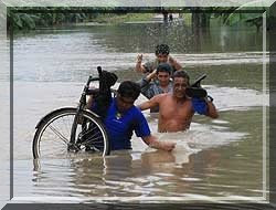 Hochwasser, Ueberschwemmung, Regenzeit, Mexiko,Veracruz, Tabasco, Oaxaca, Tamaulipas und Coahuila