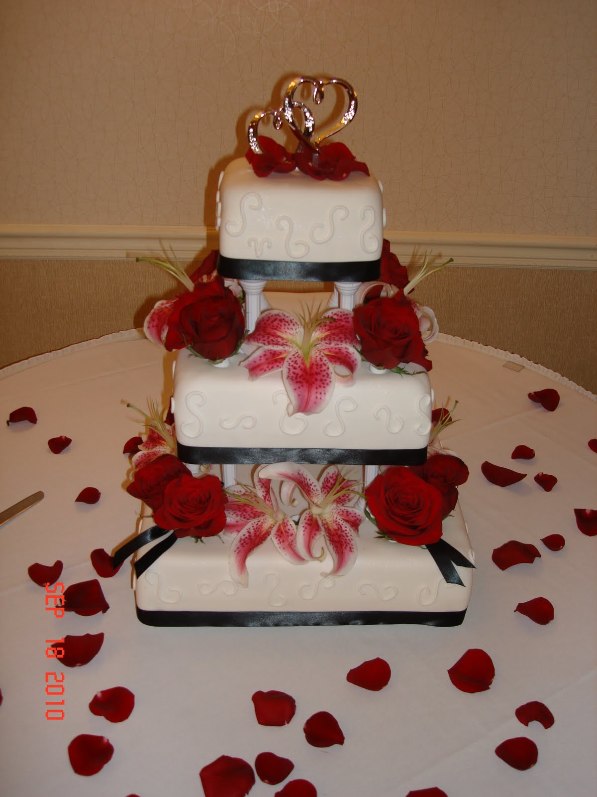 Custom Cakes By Denise New York Wedding cake