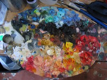 Retired Art Palette