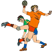 Resultado de imagen de balonmano dibujos gif