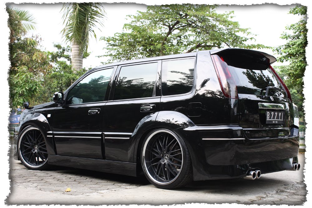 All About Modification of car and motorcycle Black Car Modif