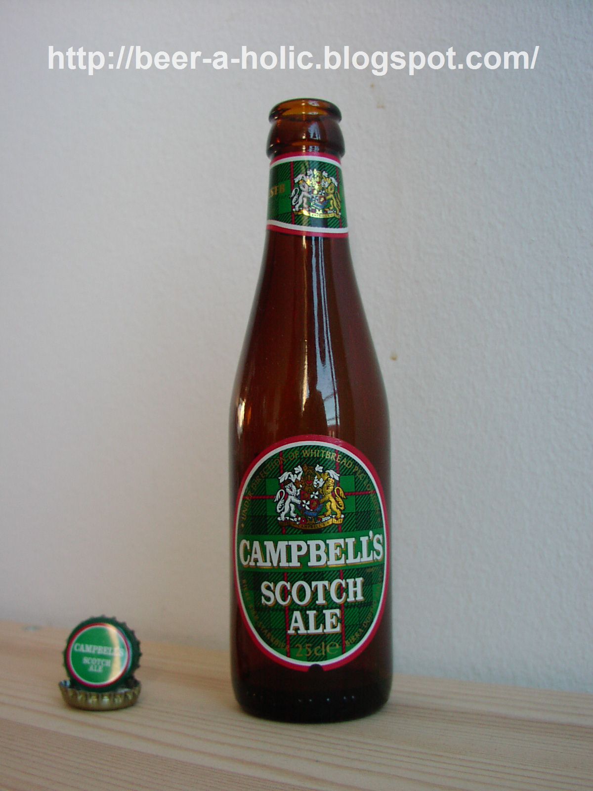 BEERAHOLIC Campbell’s Scotch Ale from Belgium