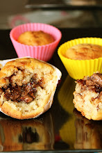 Muffin poire nutella