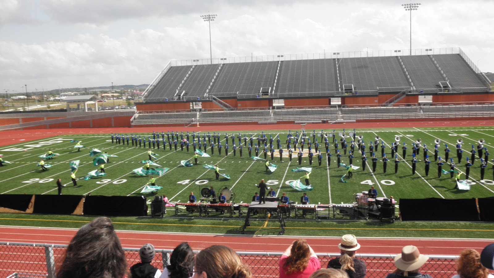 Colin's Marching Band Year Unicorn Band UIL Contest for Region, San