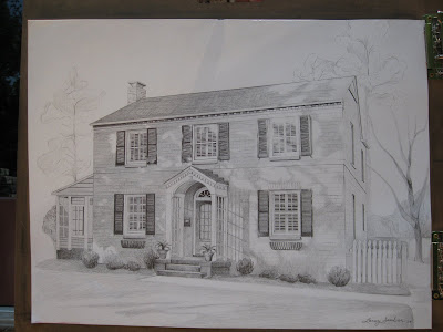 Gypsy Red: Commissioned House Drawings