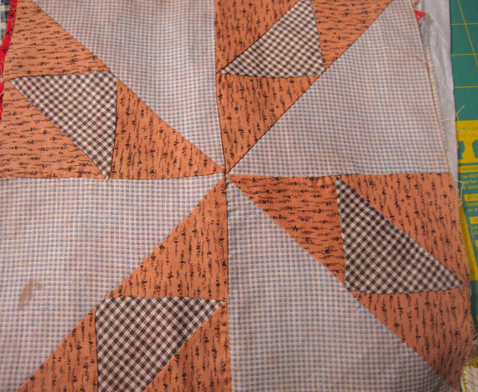 What a Load a Scrap: Pinwheel Blocks