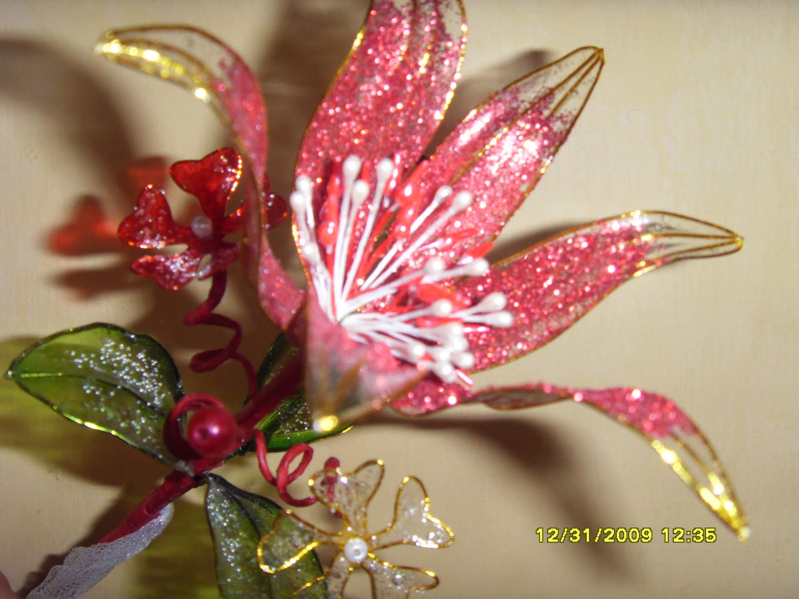 GUBAHAN HANTARAN @ Tinaju Creation & Services @: bunga pahar-dip-merah