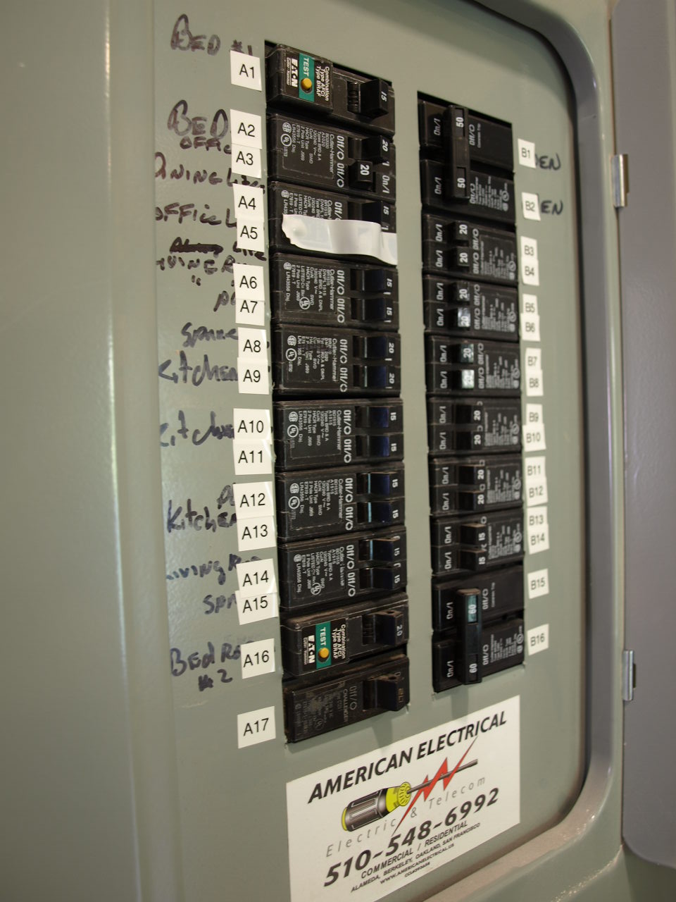 Labeling The Electrical Panel