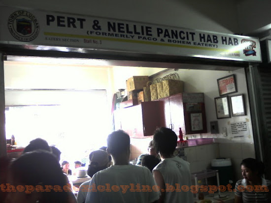 Pert & Nellie Pancit Habhab store in Lucban