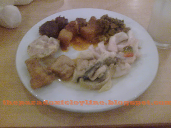 My plate at Kamayan Buffet