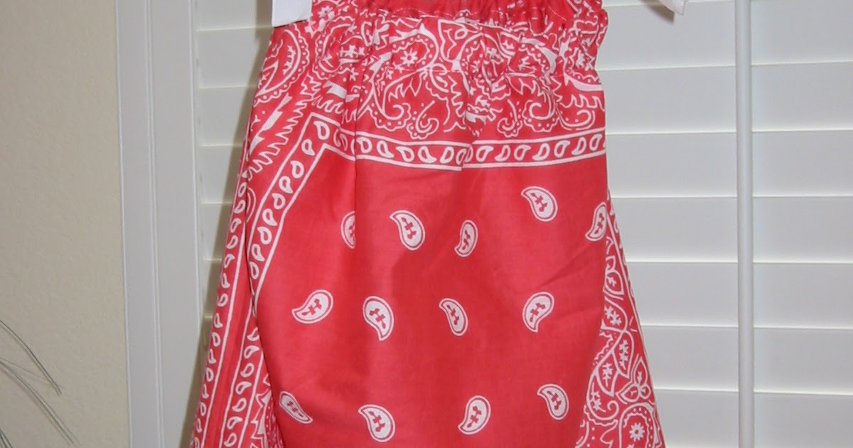 One Craft Girl's Corner: Bandana Dresses