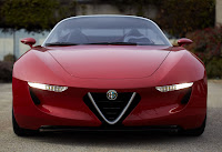 Alfa Romeo Spider designed by Pininfarina (2uettottanta) front