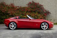 Alfa Romeo Spider designed by Pininfarina (2uettottanta) side