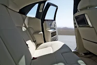 Rolls-Royce Ghost back interior
