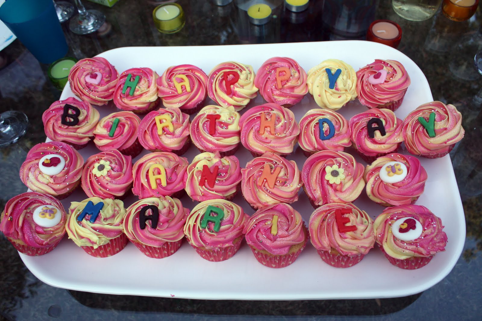 Heaven is a Cupcake Garden Party Cupcakes