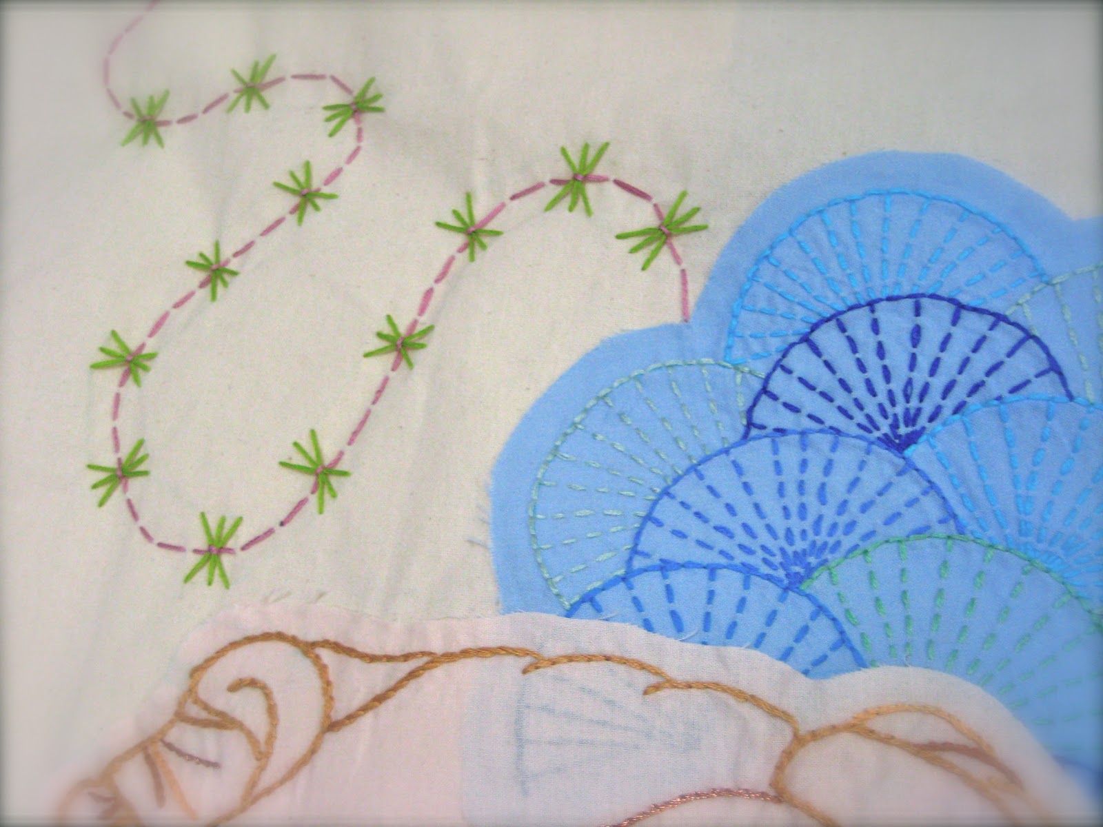 (Mud)Bucket: Studio Time: My Embroidered Self Portrait