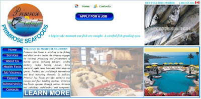 Primrose Sea Foods Co. Ltd Canada  Job Scam