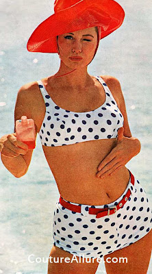 1964, catalina swimsuit, suzy parker