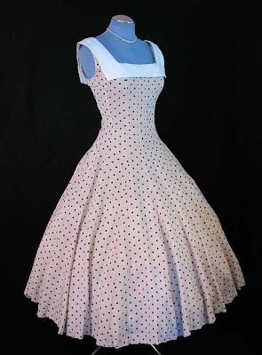 Couture Allure Vintage Fashion: Polka Dot Vintage Dresses