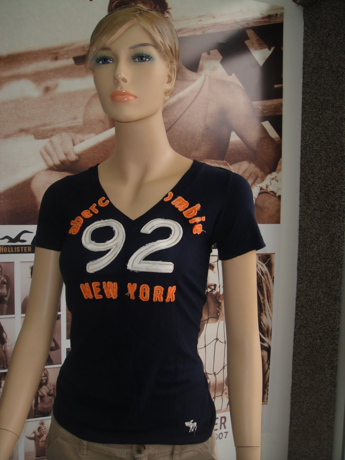 Camiseta Hollister Playeras Hollister Mujer Camisetas Hollister