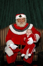 Theo with Santa