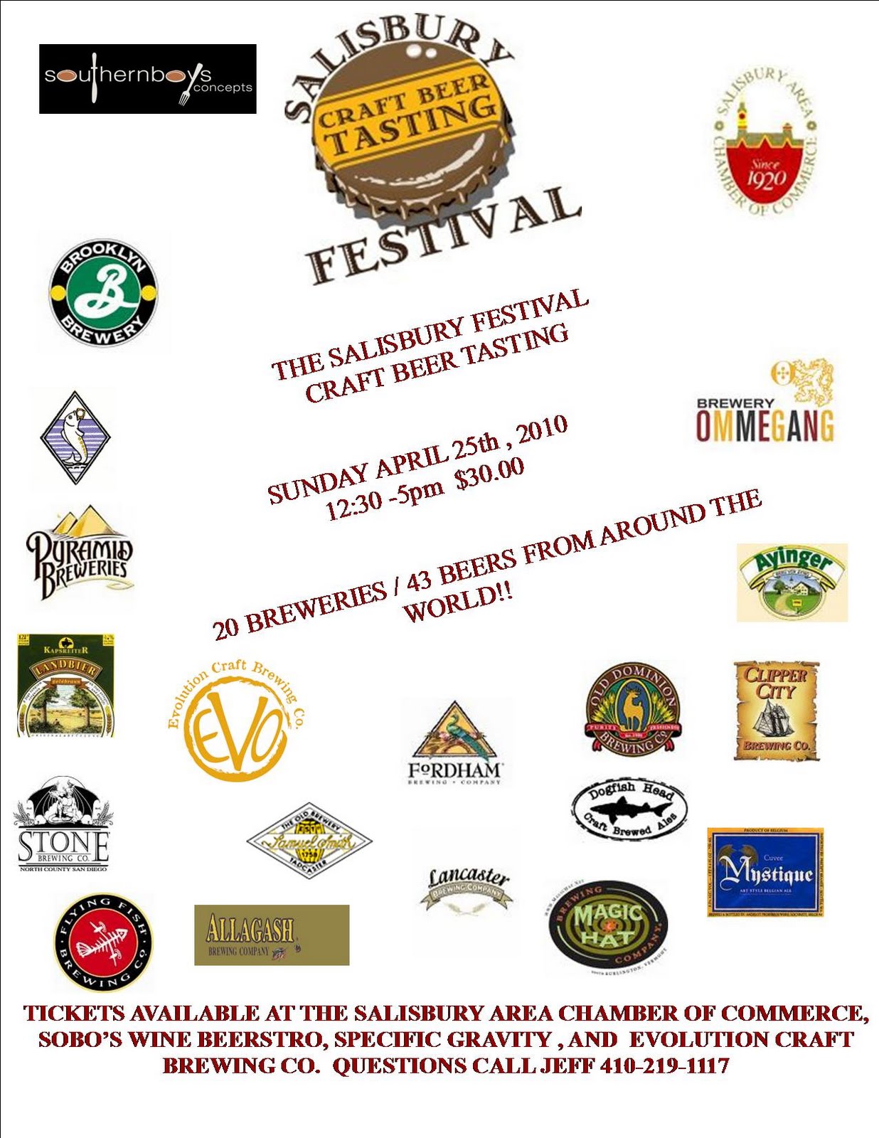 Salisbury News The Salisbury Festival Craft Beer Tasting Event