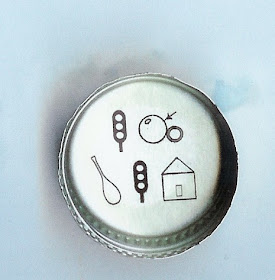 Mickey's Beer Cap Puzzle Answer Board: Mickeys Beer Cap Puzzle 47
