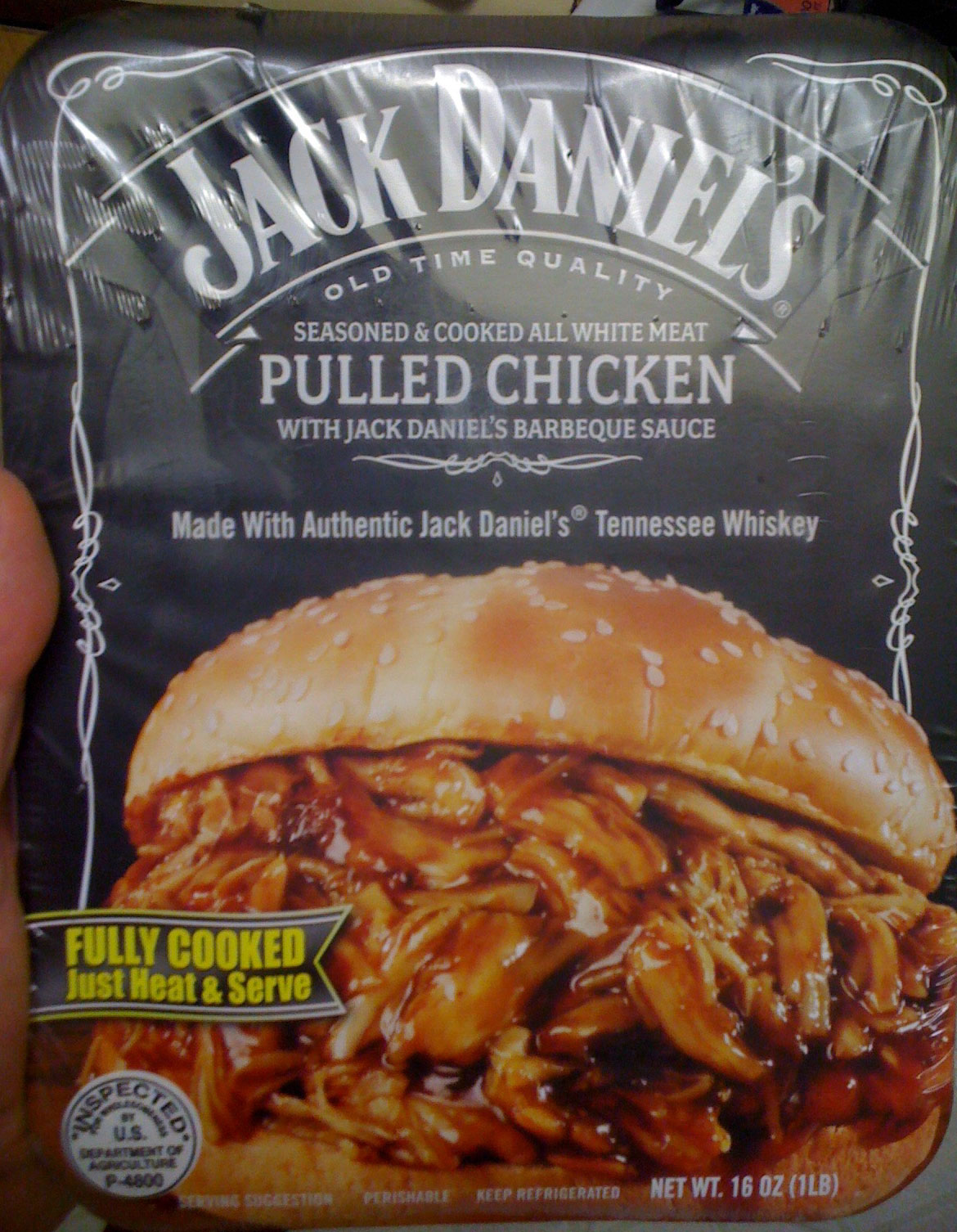 Fat Pride Times Jack Daniels Pulled BBQ Chicken