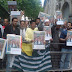 Demonstration in London against detention of Shabir Ahmed Shah