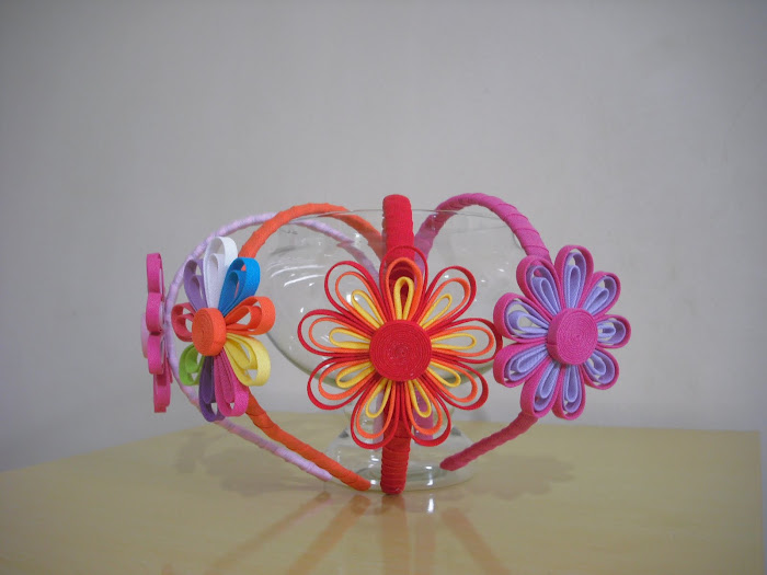 Arcos de cabelo.