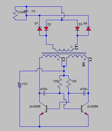 12v To 48v Converter Circuit Diagram