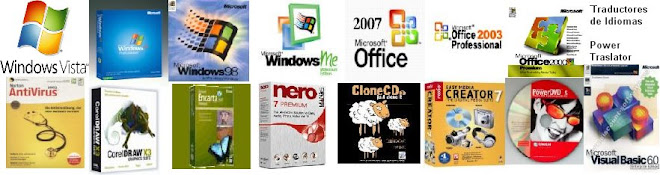 Algunos de mis Programas para computadora