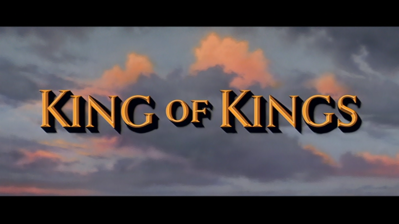 The Ludovico Technique A Film Blog Epic 3 King Of Kings 1961