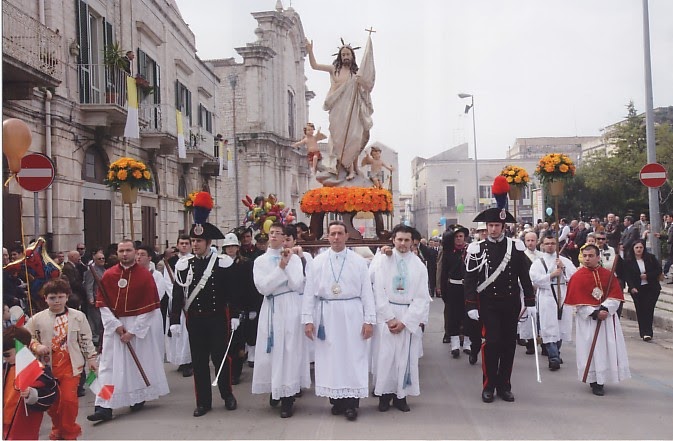 LA SETTIMANA SANTA A RUVO DI PUGLIA (BA) DOMENICA DI PASQUA