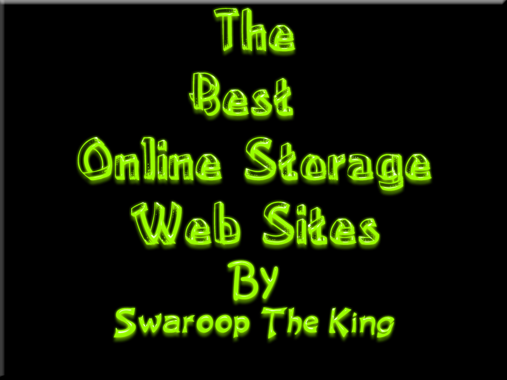 The Best Online Storage Sites