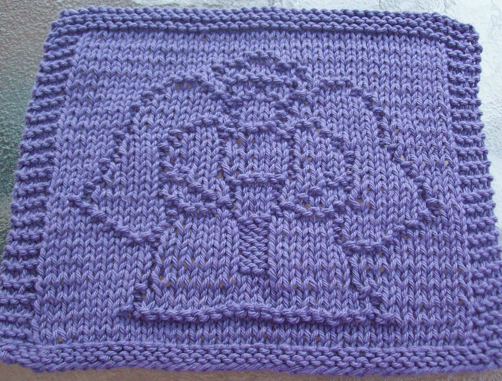 pattern a crochet leaf for pattern  Knitted  dish cd cloth free cover creator