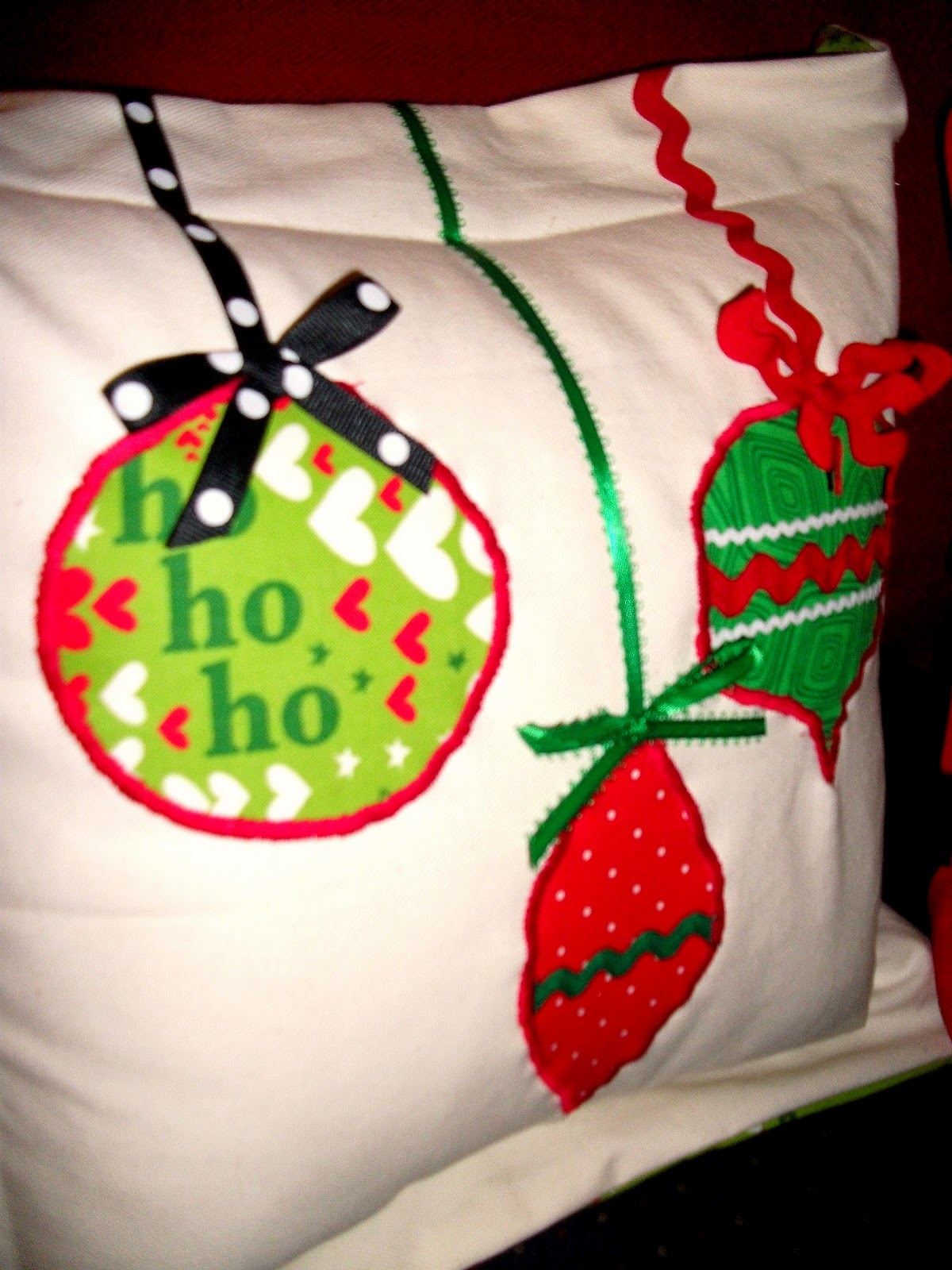 Miss Lovie Ornament Pillowsa little late