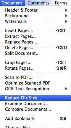 How to reduce pdf size in adobe acrobat