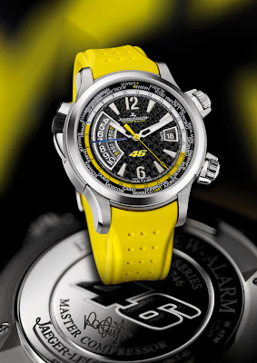 Montre Jaeger Lecoultre Master Compressor Extreme W-Alarm 46 Valentino Rossi Jaune