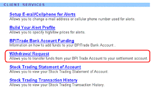 BPITrade Client Services page