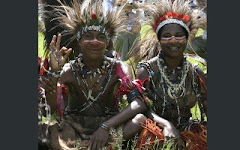 Young warriors, Papua New Guinea