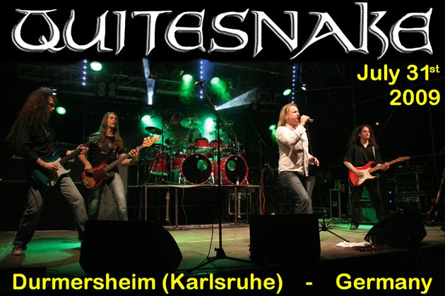 Quitesnake (31/07/09) in Durmersheim (Karlsruhe), Germany.