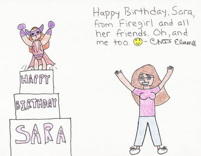 Sarapuu's Firegirl Birthday Surprise