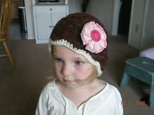 FreshCut Flower on Knit Hat