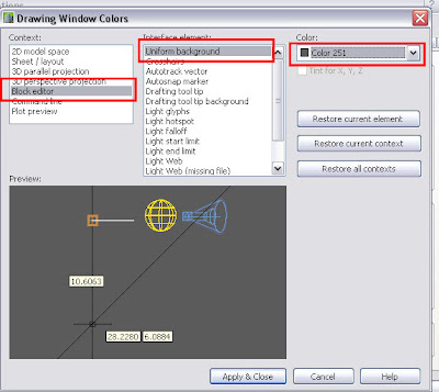 AutoCAD Modifying the Background Color in the Block Editor | CAD (and BIM)  Addict