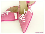 My Pink Cinderella Shoes