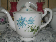My Blue Dahlia Teapot